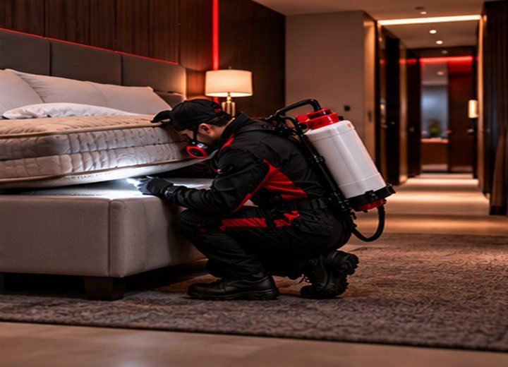 Tratamiento para hoteles y hospedajes contra chinches y otras plagas